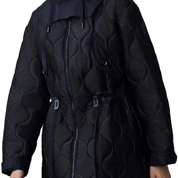 Mackage Black Kula coat - Picture 3 of 5